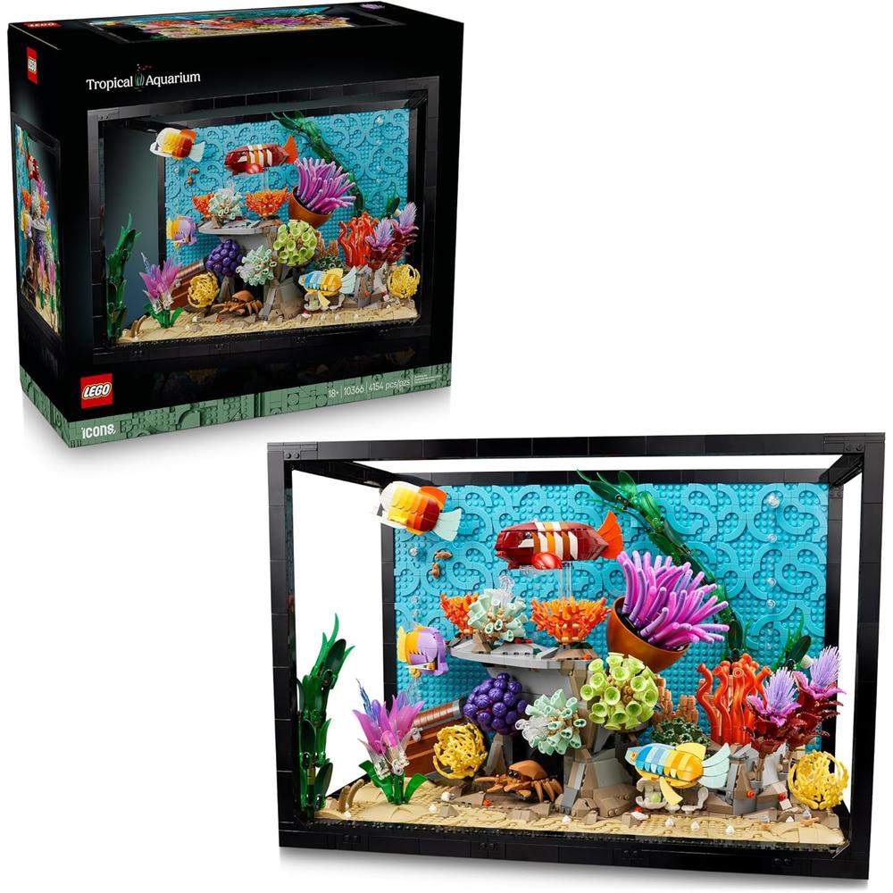LEGO ICONS ACUARIO TROPICAL 1372 PIEZAS - 1