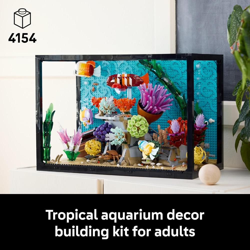 LEGO ICONS ACUARIO TROPICAL 1372 PIEZAS - 3