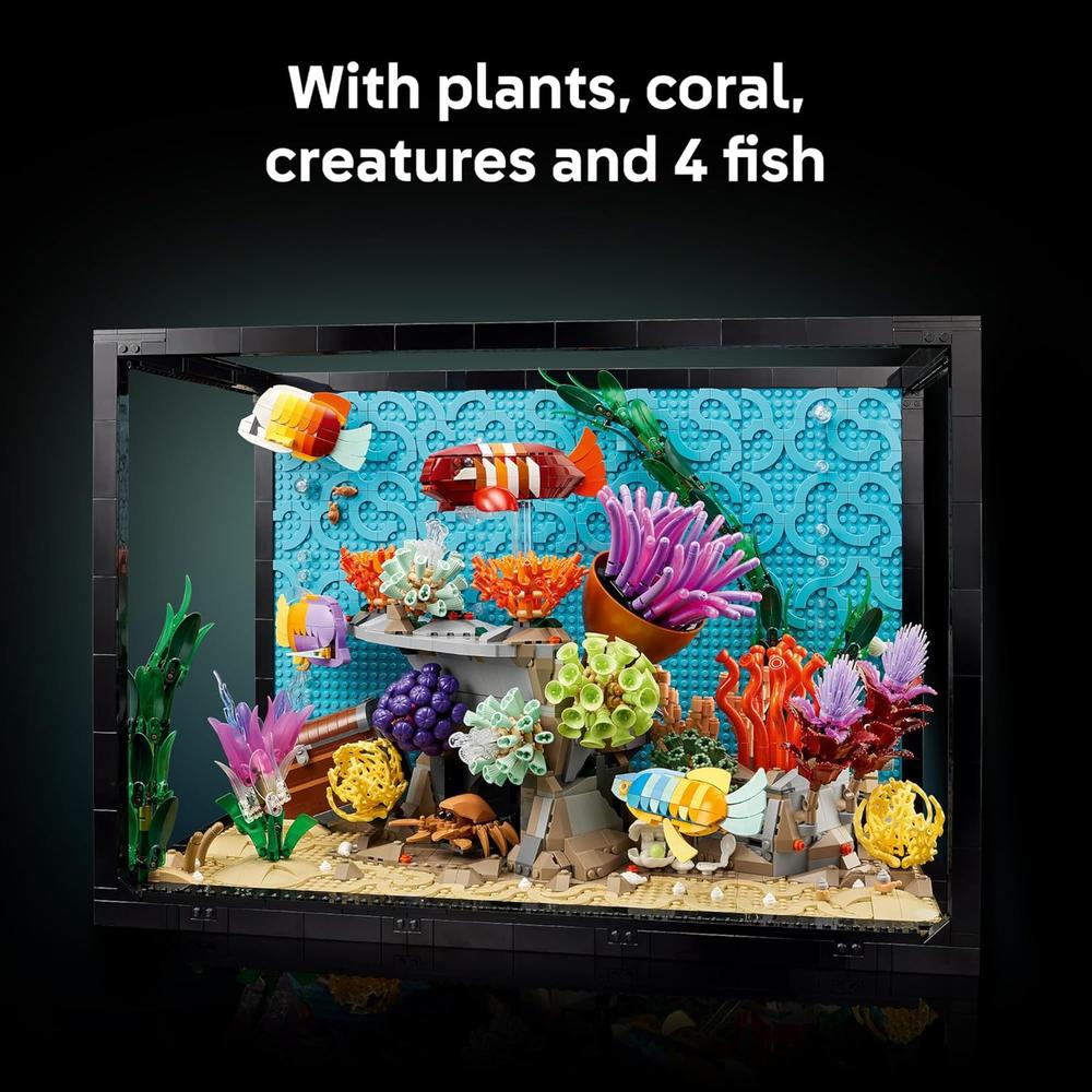 LEGO ICONS ACUARIO TROPICAL 1372 PIEZAS - 6