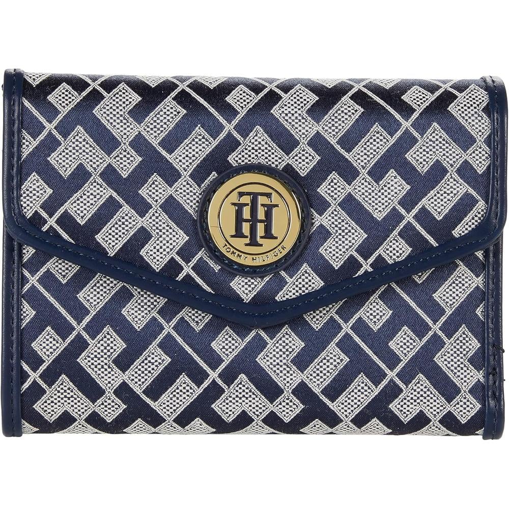 BILLETERA TOMMY HILFIGER ENVELOPE NAVY MUJER - 1
