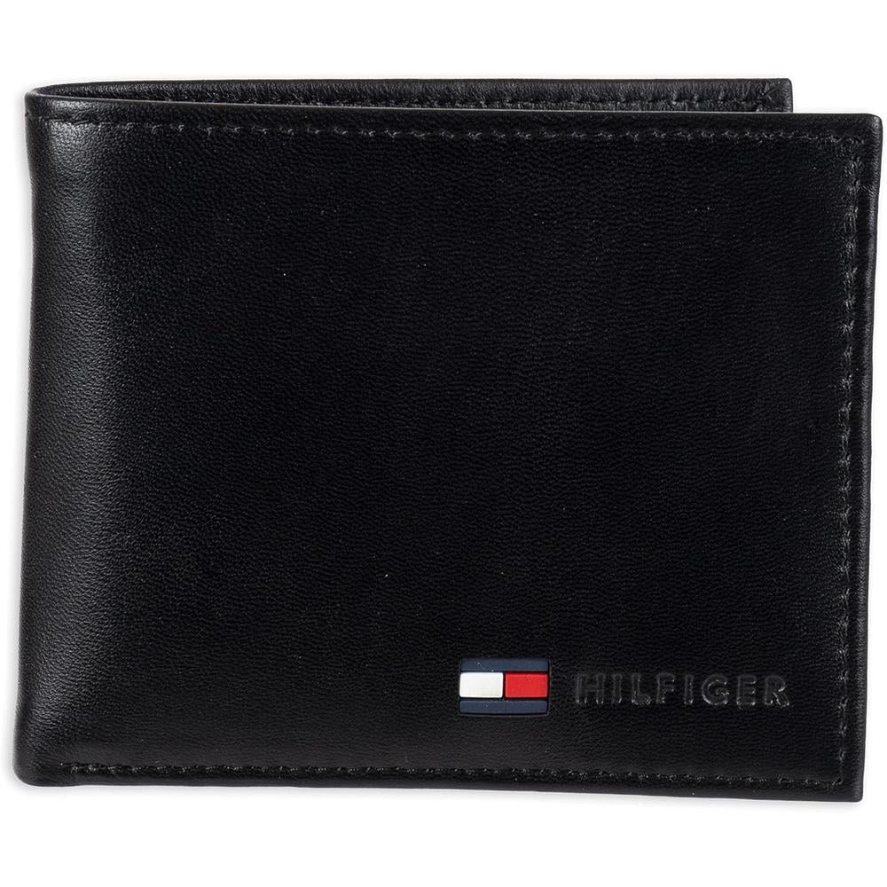 BILLETERA TOMMY HILFIGER BIFOLD COIN BLACK HOMBRE - 1