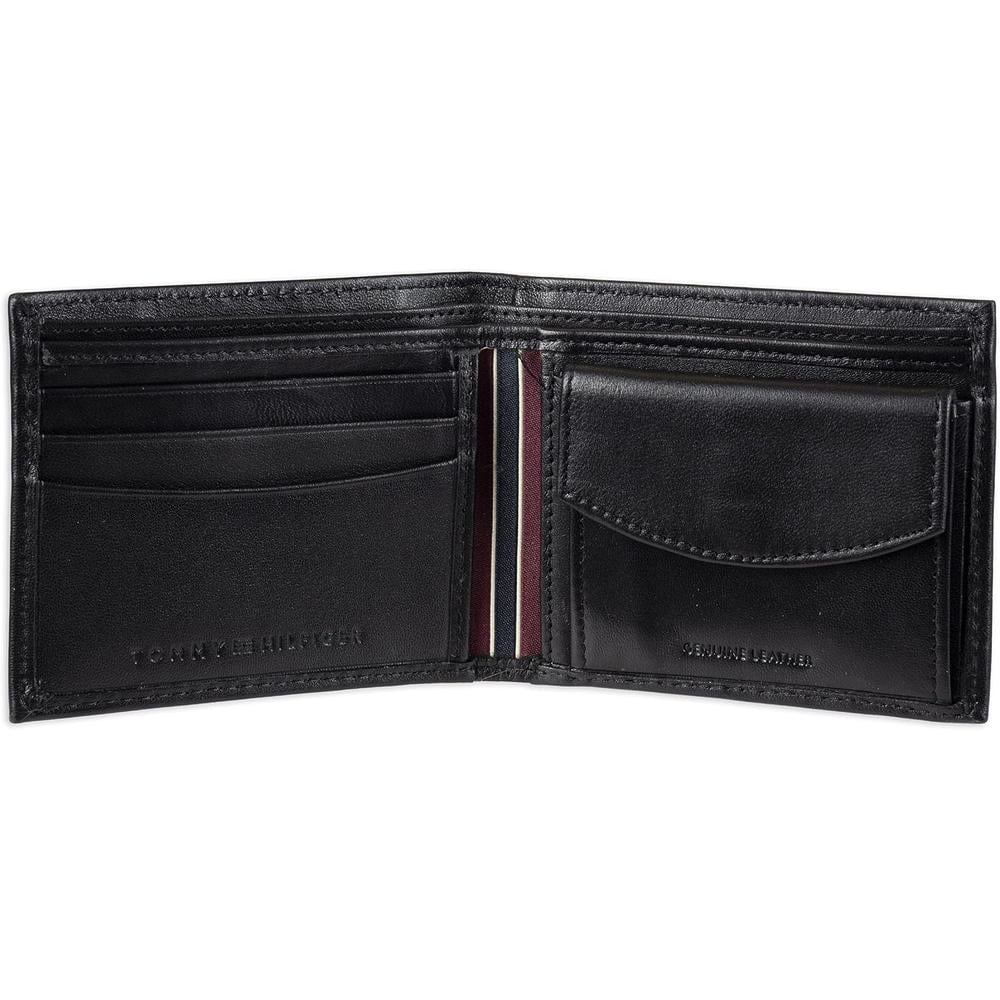 BILLETERA TOMMY HILFIGER BIFOLD COIN BLACK HOMBRE - 5