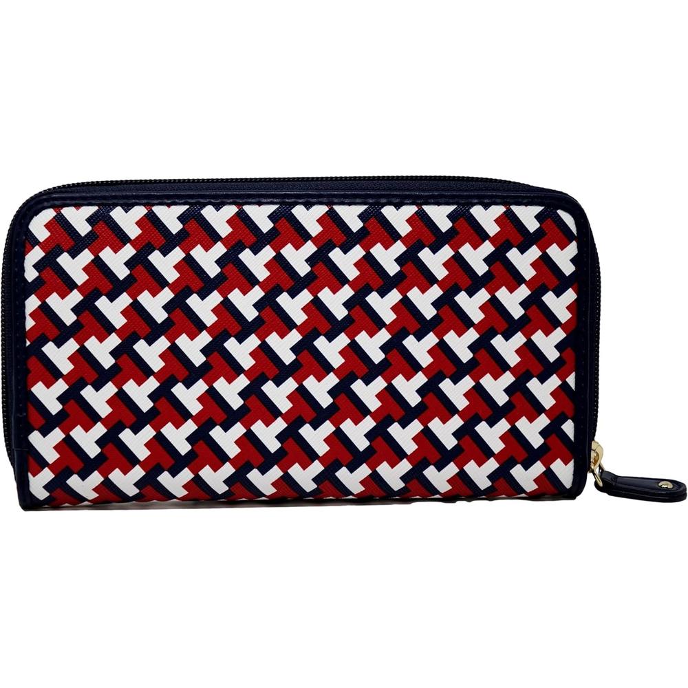 BILLETERA TOMMY HILFIGER CLUTCH TRICOLOR MUJER - 2