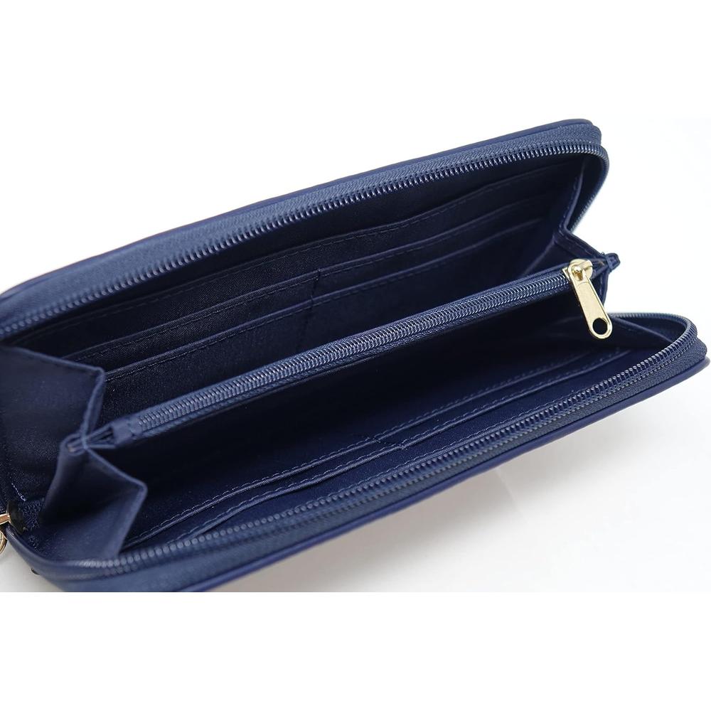 BILLETERA TOMMY HILFIGER CLUTCH TRICOLOR MUJER - 3