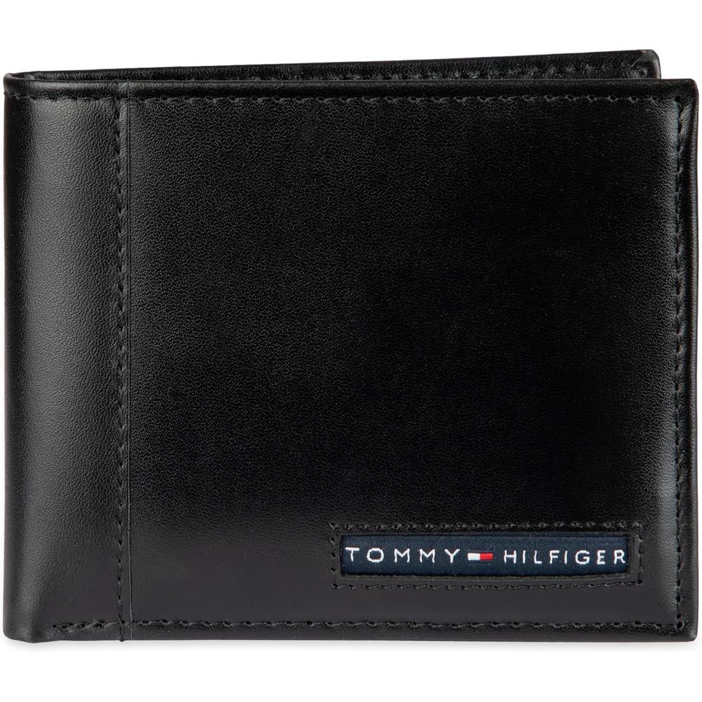 BILLETERA TOMMY HILFIGER 1018 BLACK CAMBRIDGE HOMBRE - 1