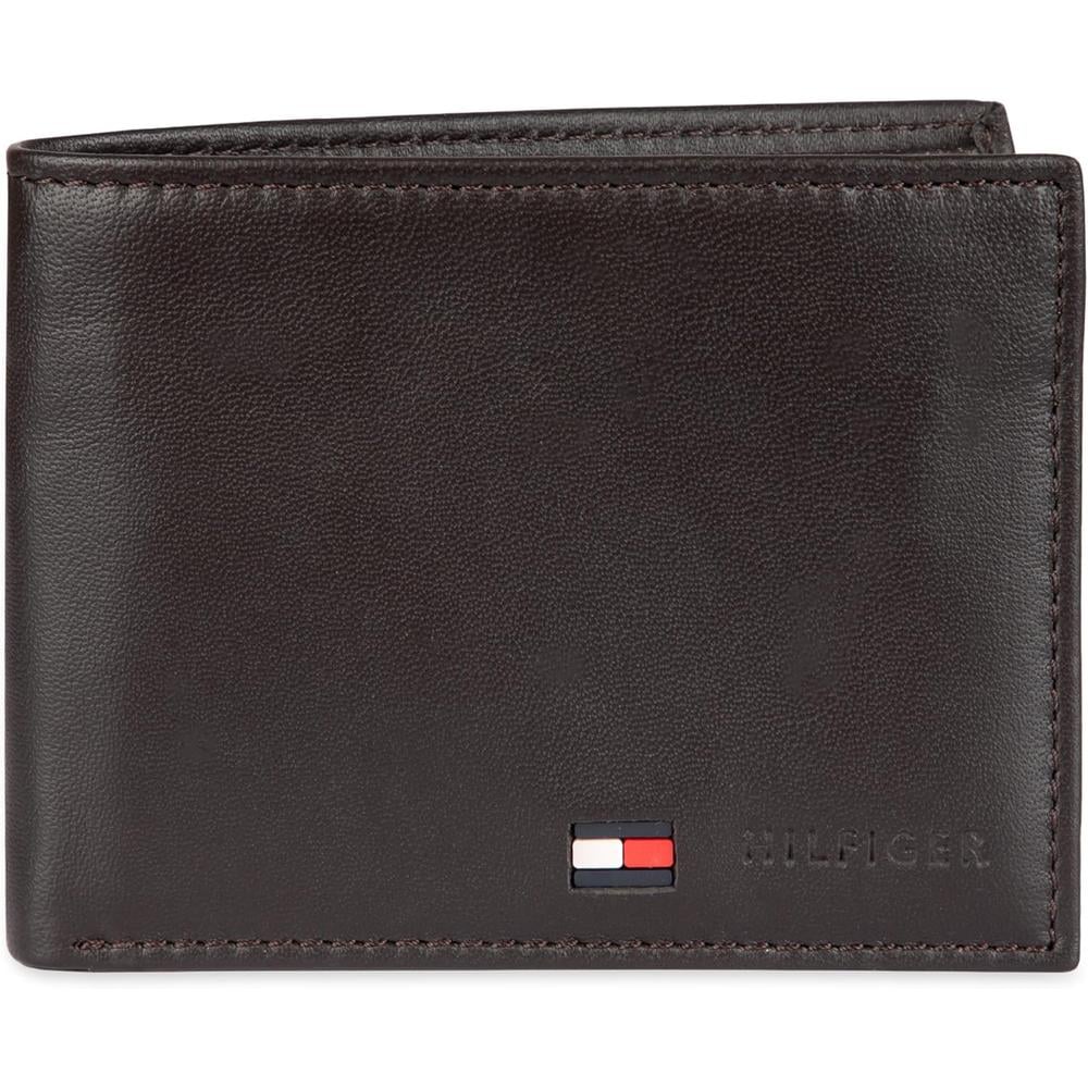 BILLETERA TOMMY HILFIGER 1018 BRITISH BROWN HOMBRE - 1