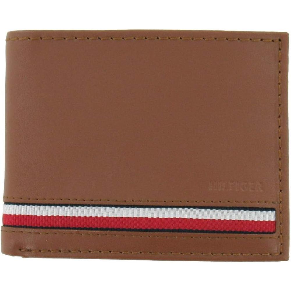 BILLETERA TOMMY HILFIGER SADDLE CHOCOLATE HOMBRE - 1