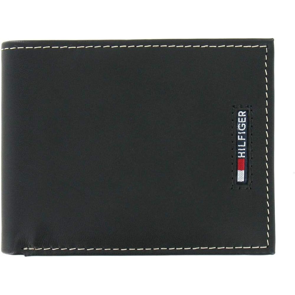 BILLETERA TOMMY HILFIGER WALLET AND VALET BLACK HOMBRE - 1