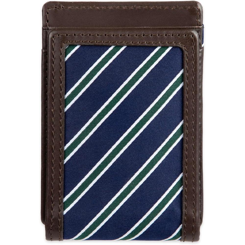 TARJETERO TOMMY HILFIGER TIE FABRIC BROWN HOMBRE - 2