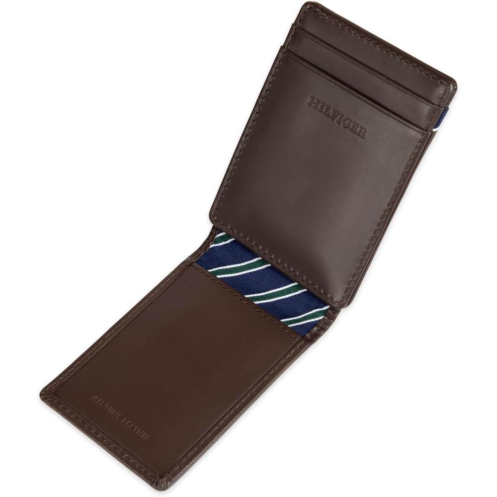 TARJETERO TOMMY HILFIGER TIE FABRIC BROWN HOMBRE - 3