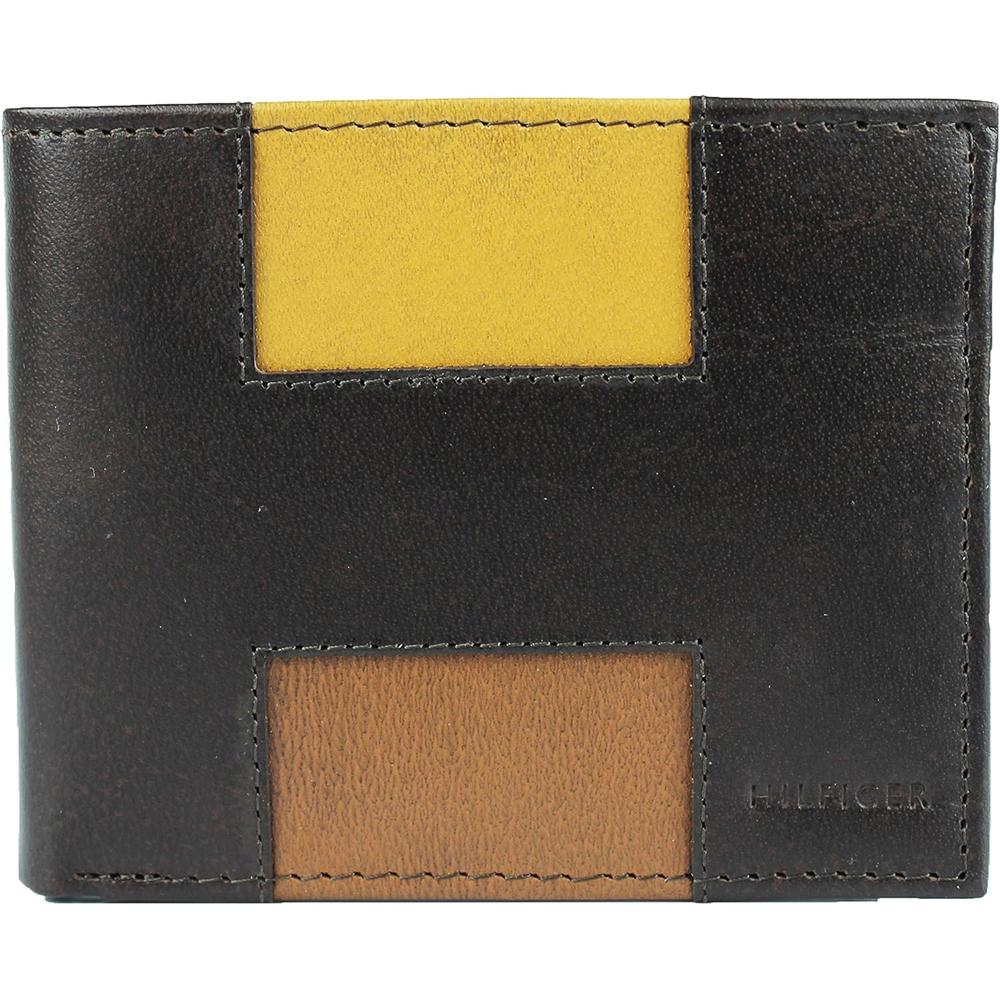 BILLETERA TOMMY HILFIGER OXFORD BROWN HOMBRE - 1