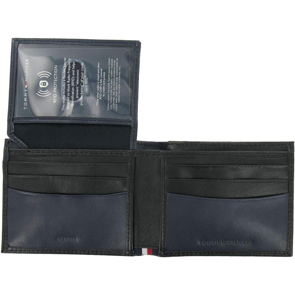 BILLETERA TOMMY HILFIGER BIFOLD CUERO BLACK HOMBRE - 3