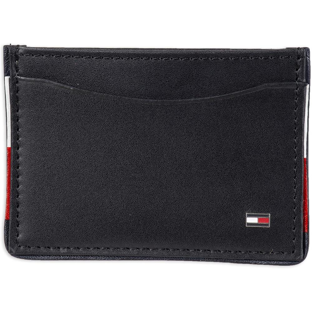 TARJETERO TOMMY HILFIGER 1018 BLACK PIPER HOMBRE - 1