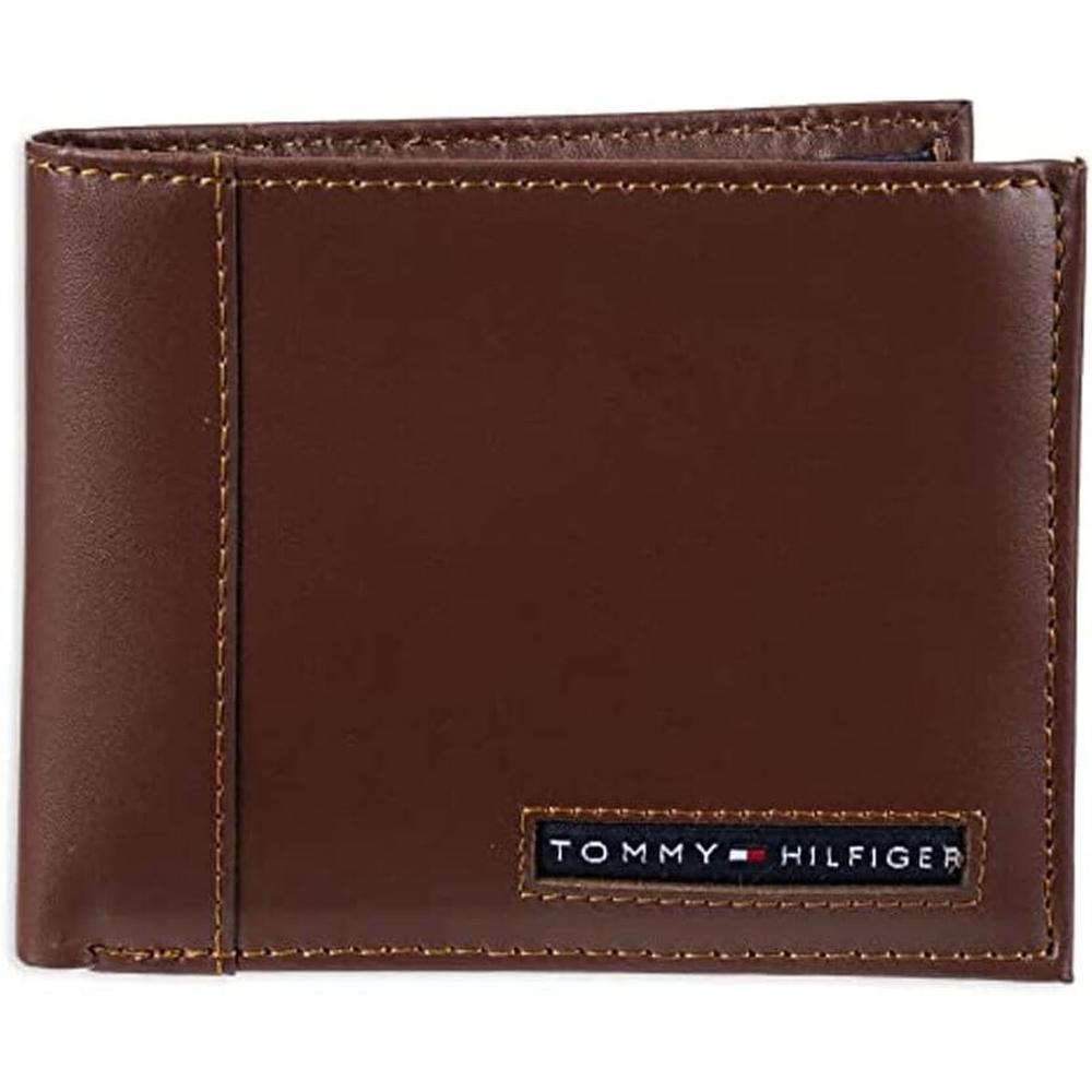 BILLETERA TOMMY HILFIGER 1018 DEEP BROWN HOMBRE - 1