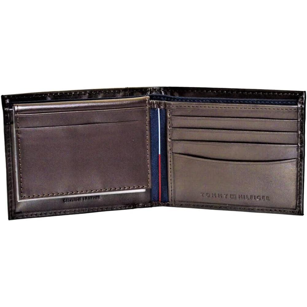 BILLETERA TOMMY HILFIGER 1018 DEEP BROWN HOMBRE - 5