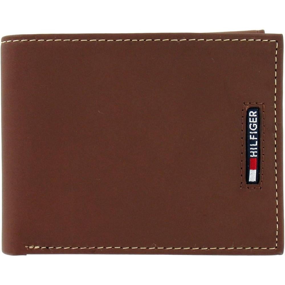 BILLETERA TOMMY HILFIGER BIFOLD BROWN HOMBRE - 1