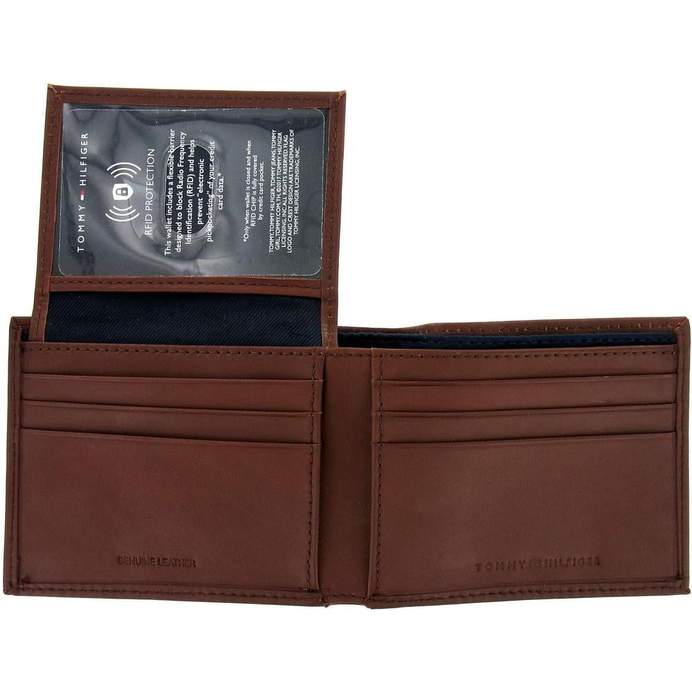 BILLETERA TOMMY HILFIGER BIFOLD BROWN HOMBRE - 3