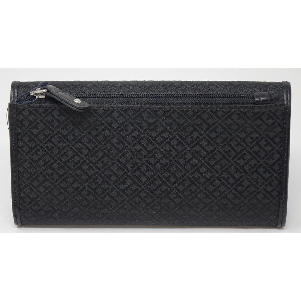 BILLETERA TOMMY HILFIGER JACQUARD BLACK MUJER - 3