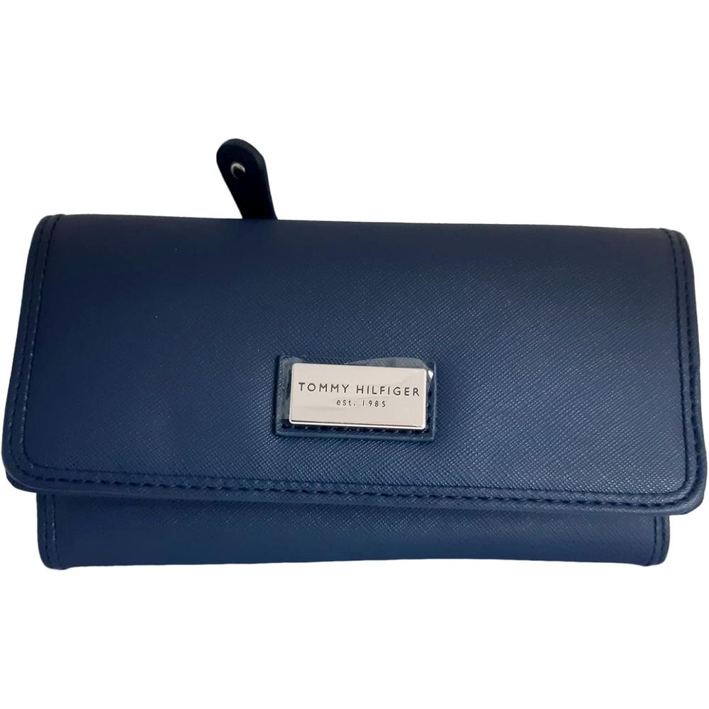 BILLETERA TOMMY HILFIGER PASAPORTE BLUE MUJER - 1