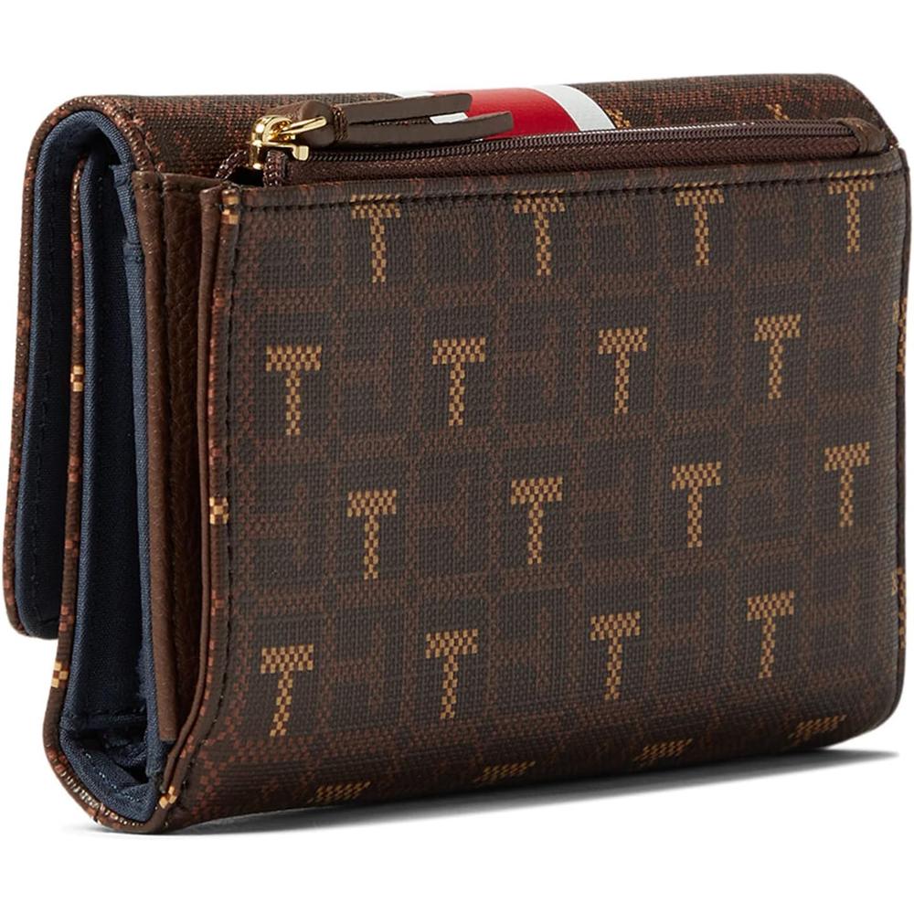BILLETERA TOMMY HILFIGER WAVERLY II CONTINENTAL BROWN MUJER - 2