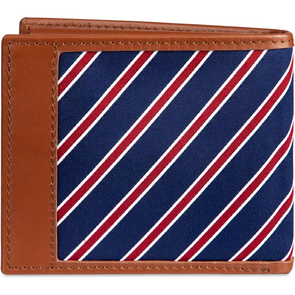 BILLETERA TOMMY HILFIGER TIE FABRIC TAN PASSCASE HOMBRE - 3