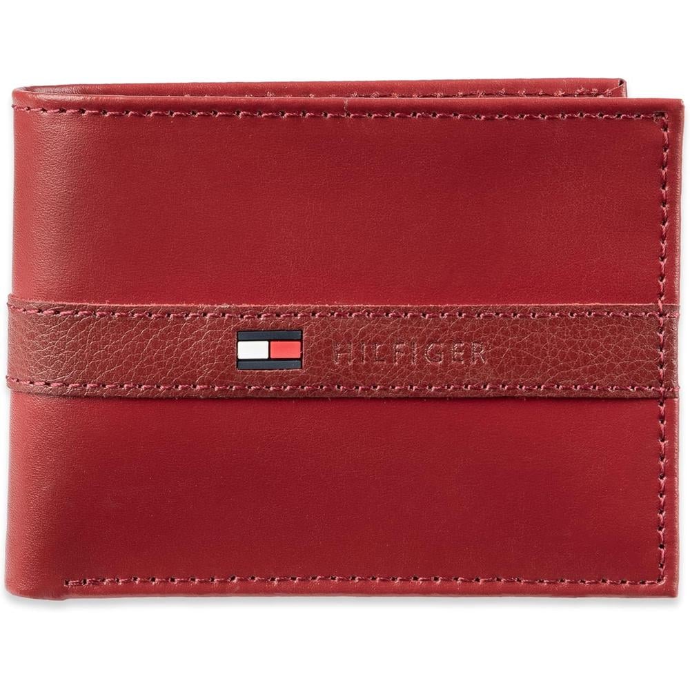 BILLETERA TOMMY HILFIGER 1018 RED HOMBRE - 1