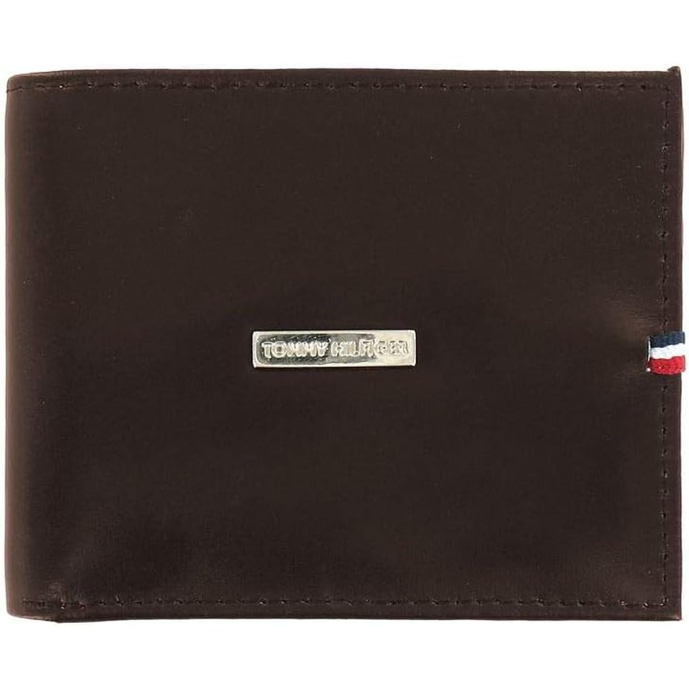 BILLETERA TOMMY HILFIGER RFID PROTECTION BROWN HOMBRE - 1