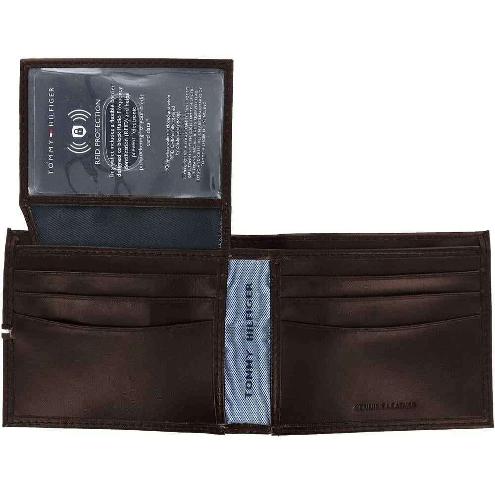 BILLETERA TOMMY HILFIGER RFID PROTECTION BROWN HOMBRE - 2