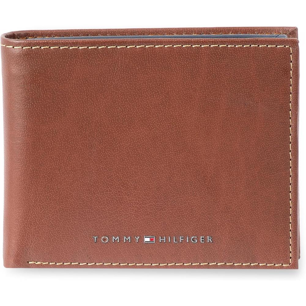 BILLETERA TOMMY HILFIGER REMOVABLE BROWN HOMBRE - 1