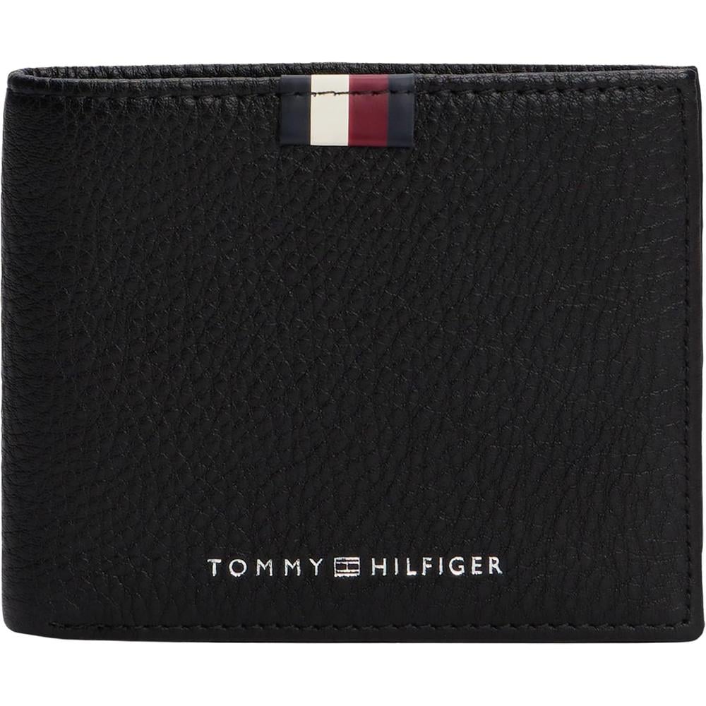 BILLETERA TOMMY HILFIGER LEA MINI BLACK HOMBRE - 1