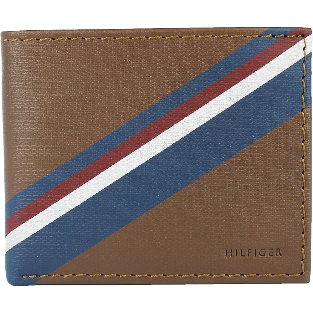 BILLETERA TOMMY HILFIGER PASSCASE HONEY TAN HOMBRE - 1