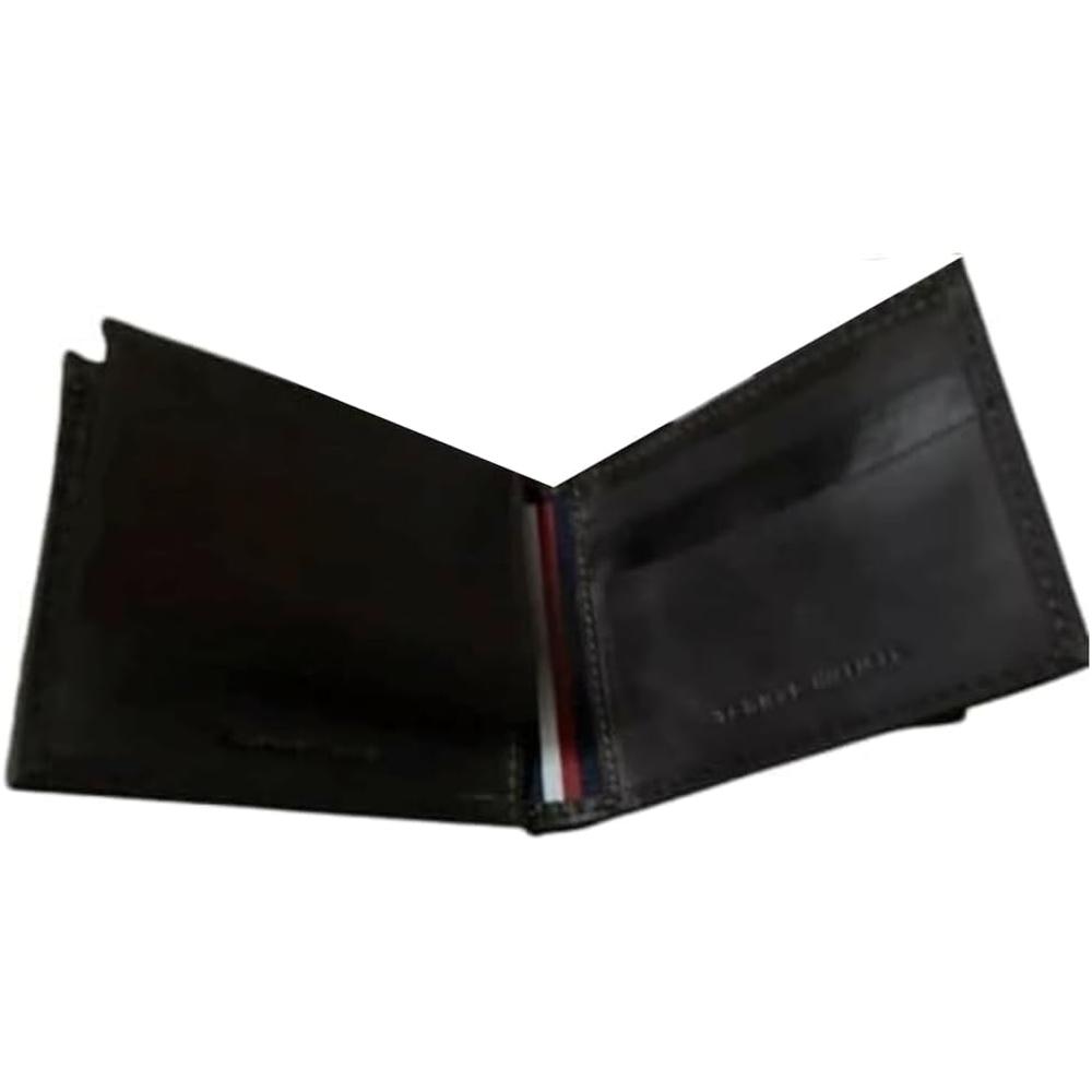BILLETERA TOMMY HILFIGER RFID CUERO BLACK HOMBRE - 1