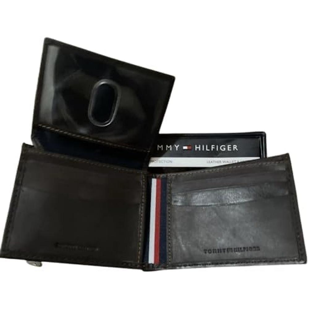 BILLETERA TOMMY HILFIGER RFID CUERO BLACK HOMBRE - 4