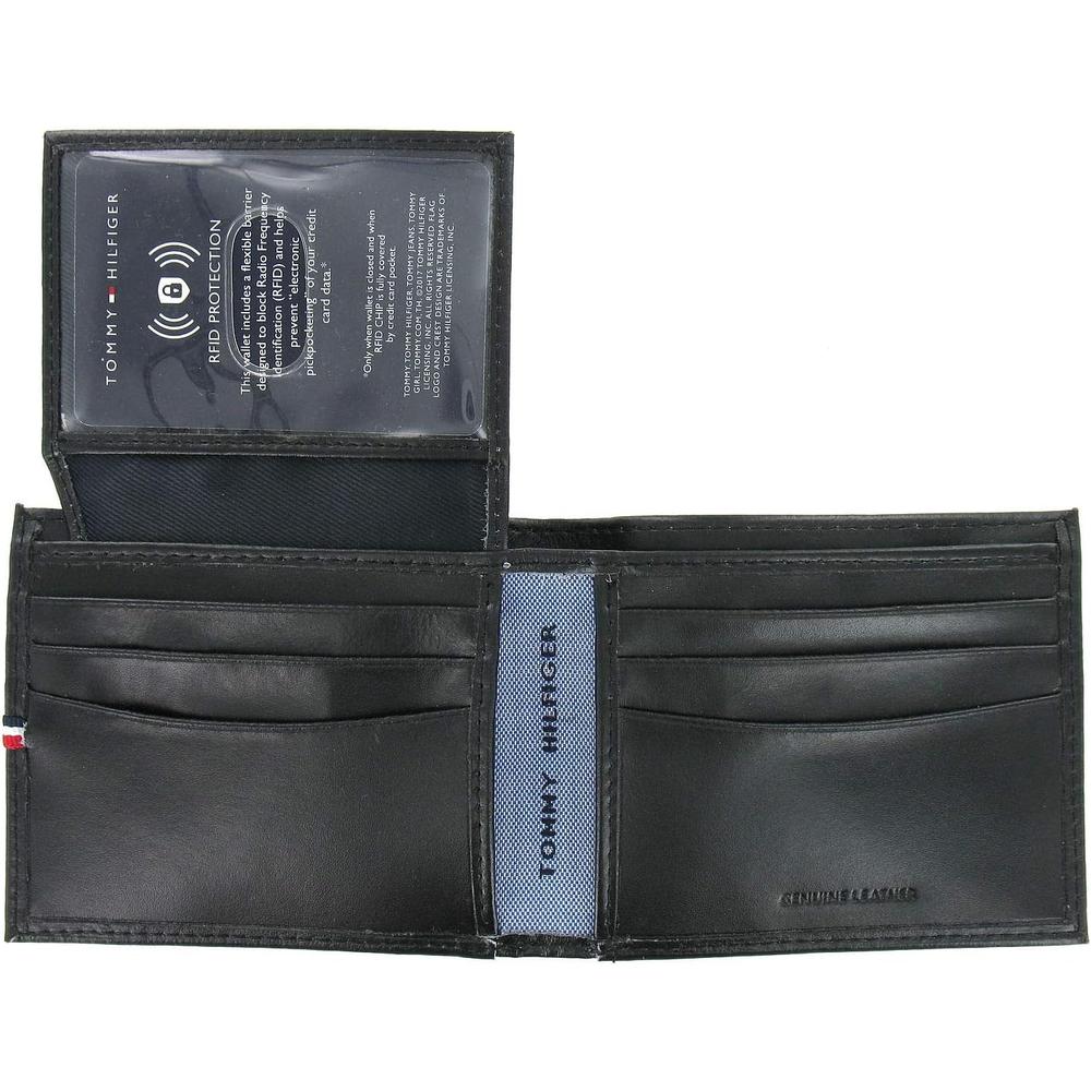 BILLETERA TOMMY HILFIGER RFID PROTECTION BLACK HOMBRE - 3