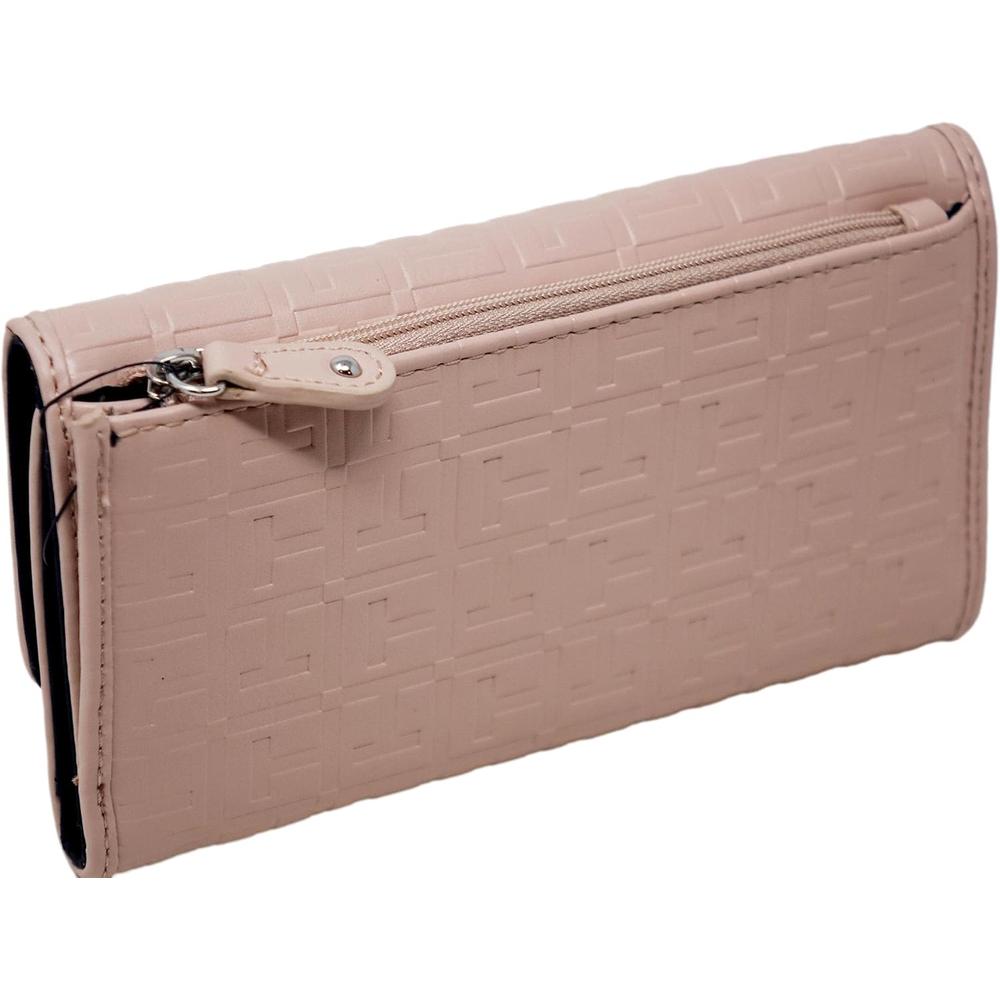 BILLETERA TOMMY HILFIGER EMBOSSED BLUSH PINK MUJER - 2