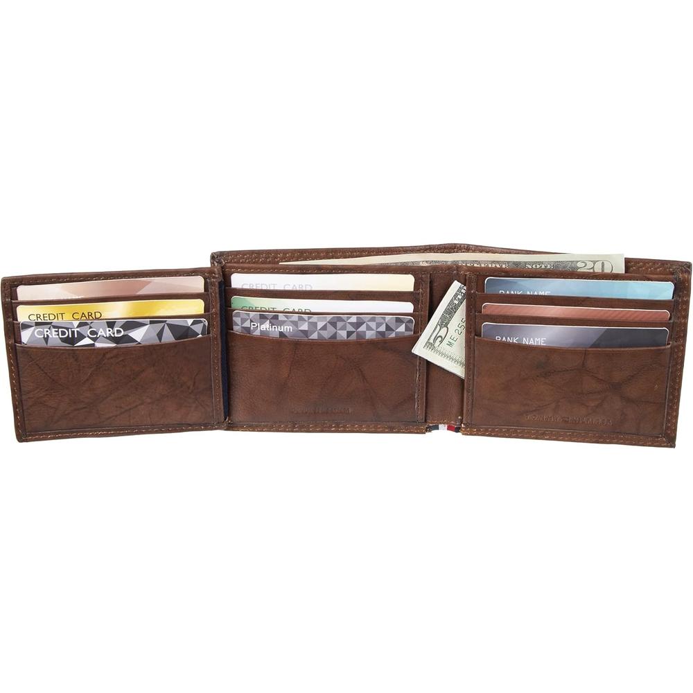 BILLETERA TOMMY HILFIGER 1018 TAN HUCK HOMBRE - 4