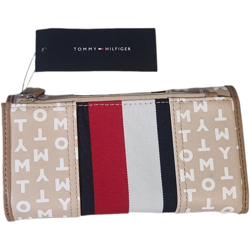 BILLETERA TOMMY HILFIGER BEIGE MUJER - 2