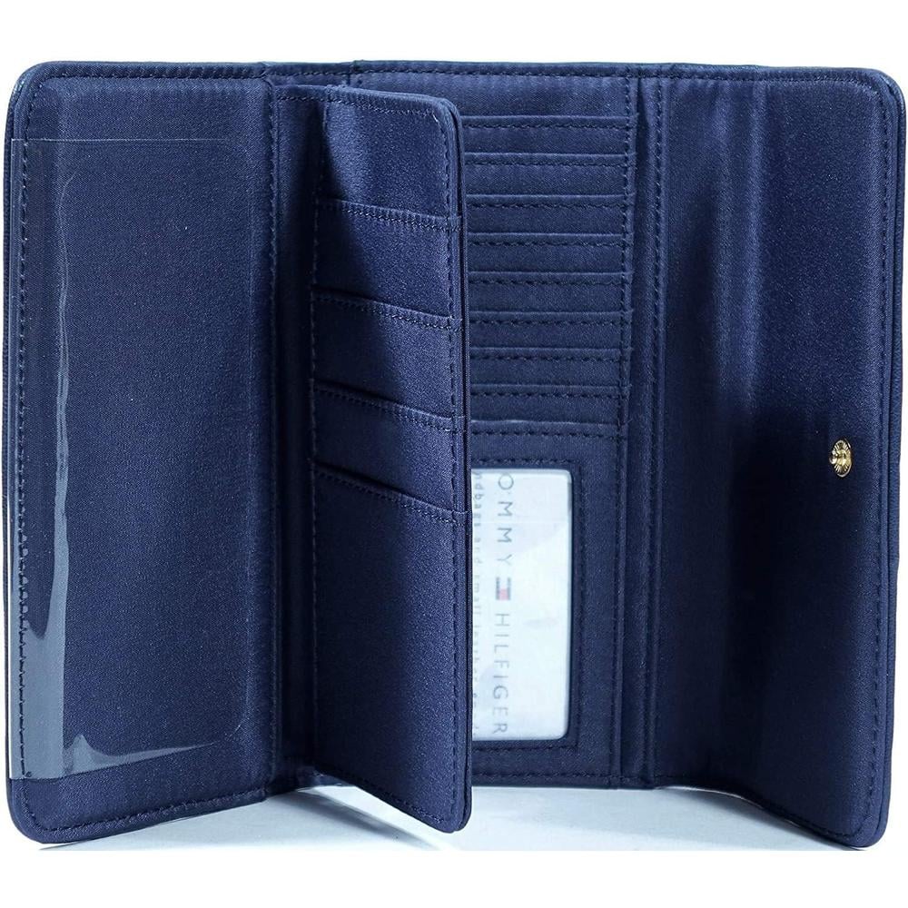 BILLETERA TOMMY HILFIGER MULTICOMPARTIMENTOS BLUE MUJER - 3