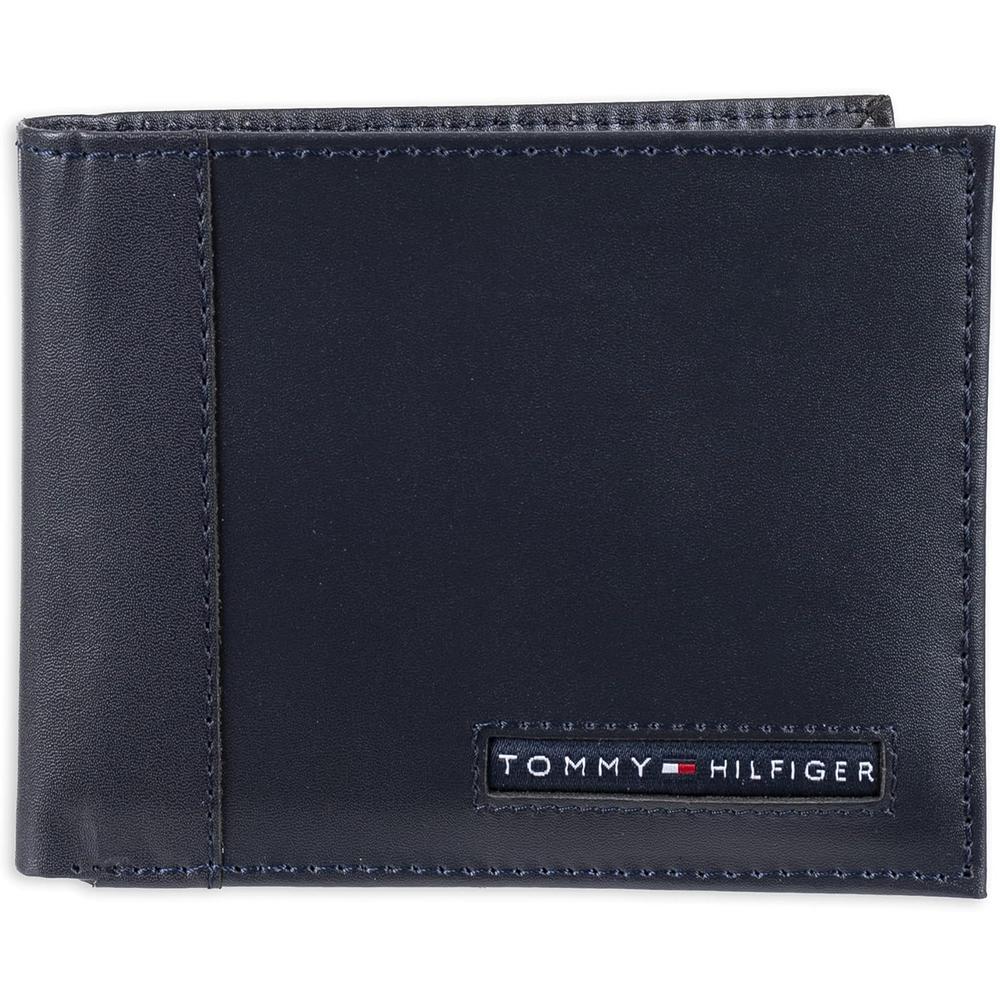 BILLETERA TOMMY HILFIGER 1018 NAVY CAMBRIDGE BLACK HOMBRE - 1