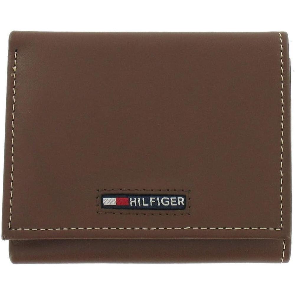 BILLETERA TOMMY HILFIGER RFID PROTECTED BROWN HOMBRE - 1