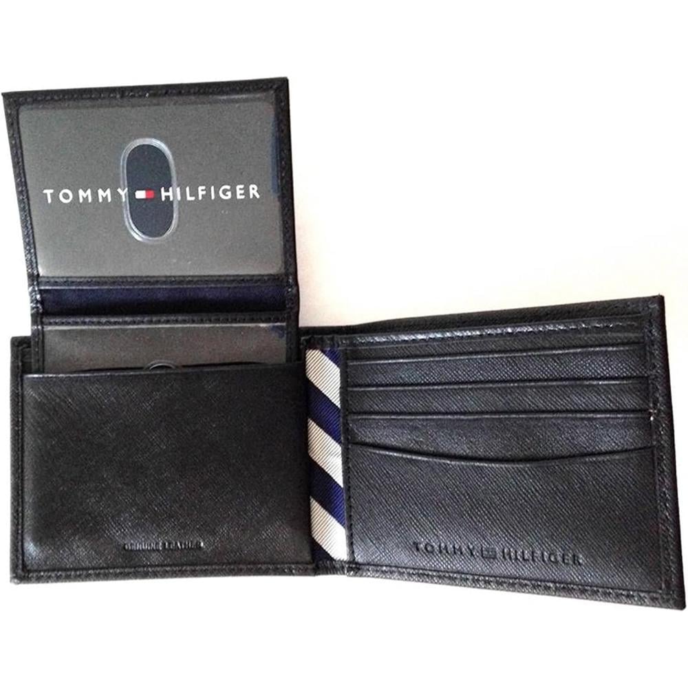 BILLETERA TOMMY HILFIGER PASSCASE CUERO BLACK HOMBRE - 3