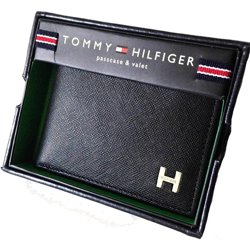 BILLETERA TOMMY HILFIGER PASSCASE CUERO BLACK HOMBRE - 4