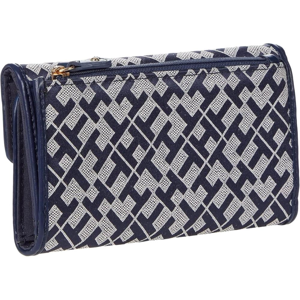 BILLETERA TOMMY HILFIGER CONTINENTAL NAVY MUJER - 2