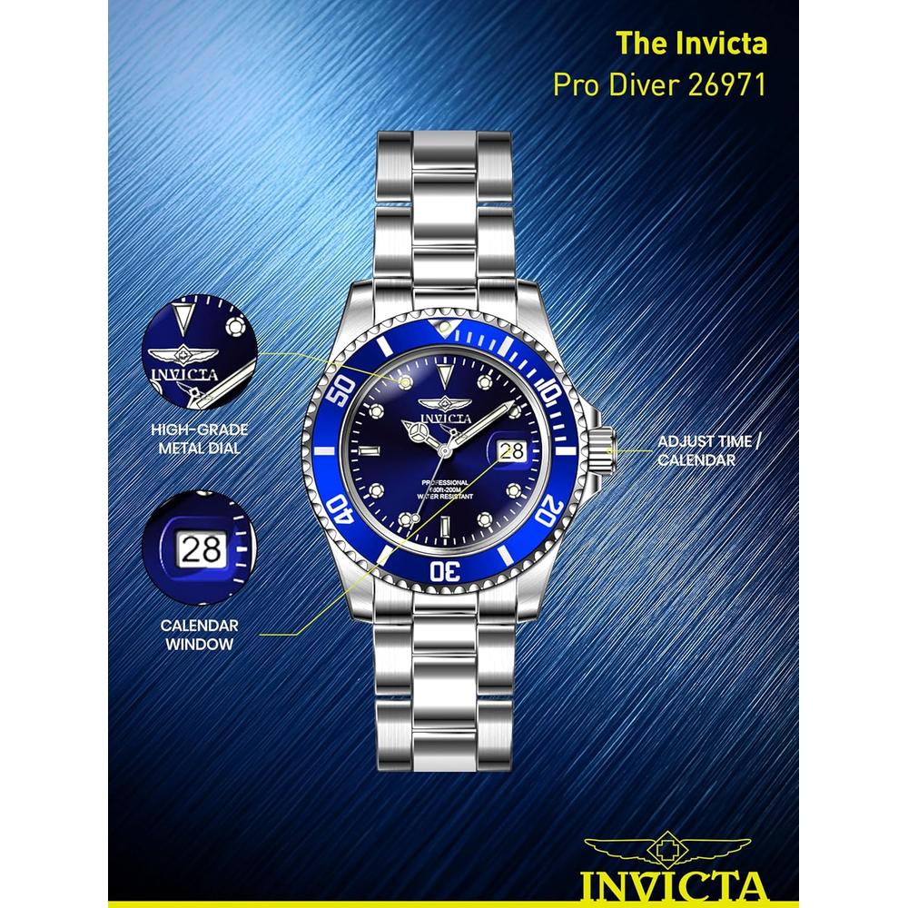 INVICTA PRO DIVER GOLD RELOJ HOMBRE - 4