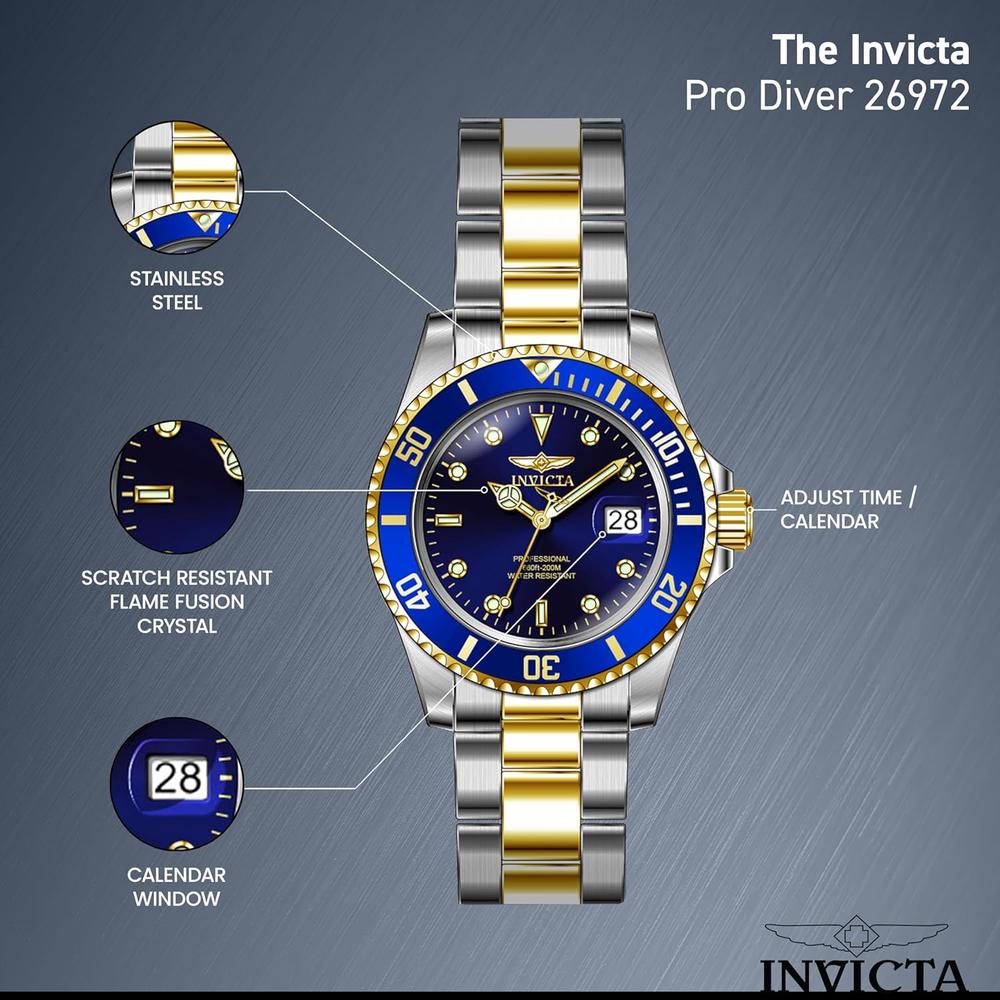 INVICTA PRO DIVER 26972 ACERO - 4