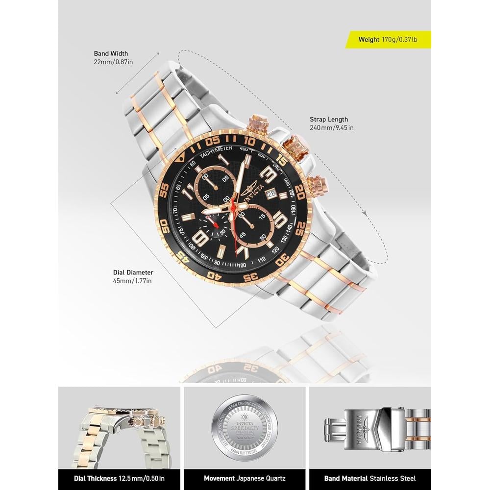 RELOJ INVICTA PRO DIVER CUARZO 38 MM MUJER - 3