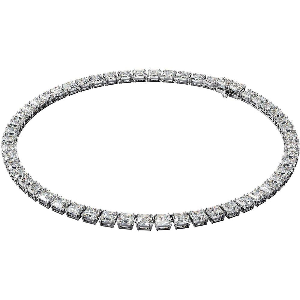 SWAROVSKI COLLAR TENNIS CUADRADO MATRIX RODIO | PLATEADO - 1