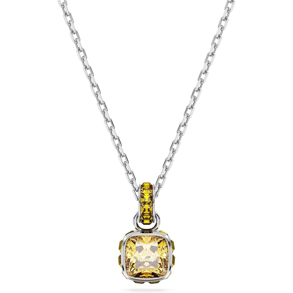 SWAROVSKI COLLAR BIRTHSTONE NOVIEMBRE RODIO | DORADO - 1
