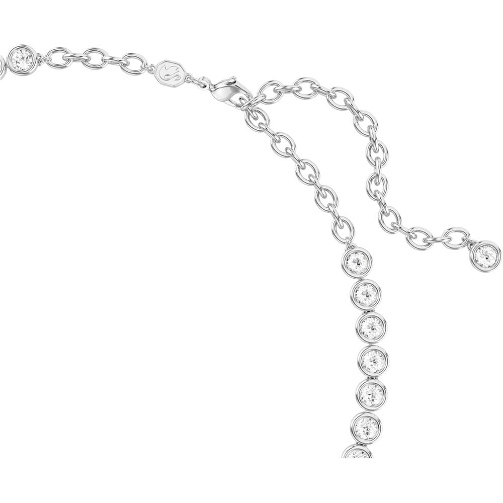 SWAROVSKI COLLAR TENNIS CRISTALES IMBER RODIO | PLATEADO - 3