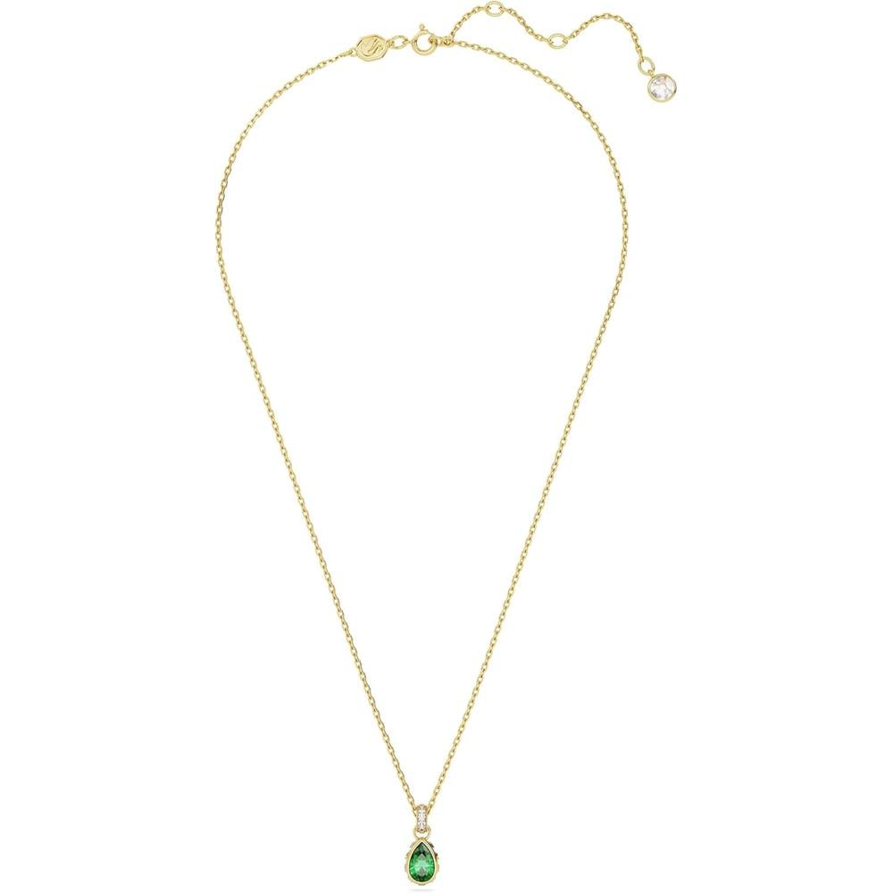SWAROVSKI COLLAR PENDIENTE PERA CHROMA ORO | VERDE - 2